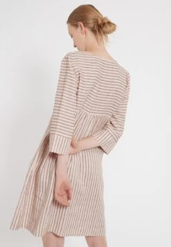 Ana Alcazar Tuniek Jurk Zema Donker-beige -JurkChic Verkoop ana alcazar 047620 2866 8084