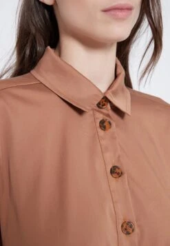 Ana Alcazar Blouse Jurk Zepoa Bruin -JurkChic Verkoop ana alcazar 047629 2869 8005