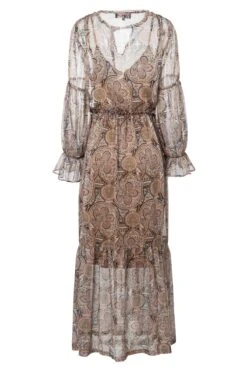 Ana Alcazar Maxi Jurk Zevy -JurkChic Verkoop ana alcazar 047669 2878 9106