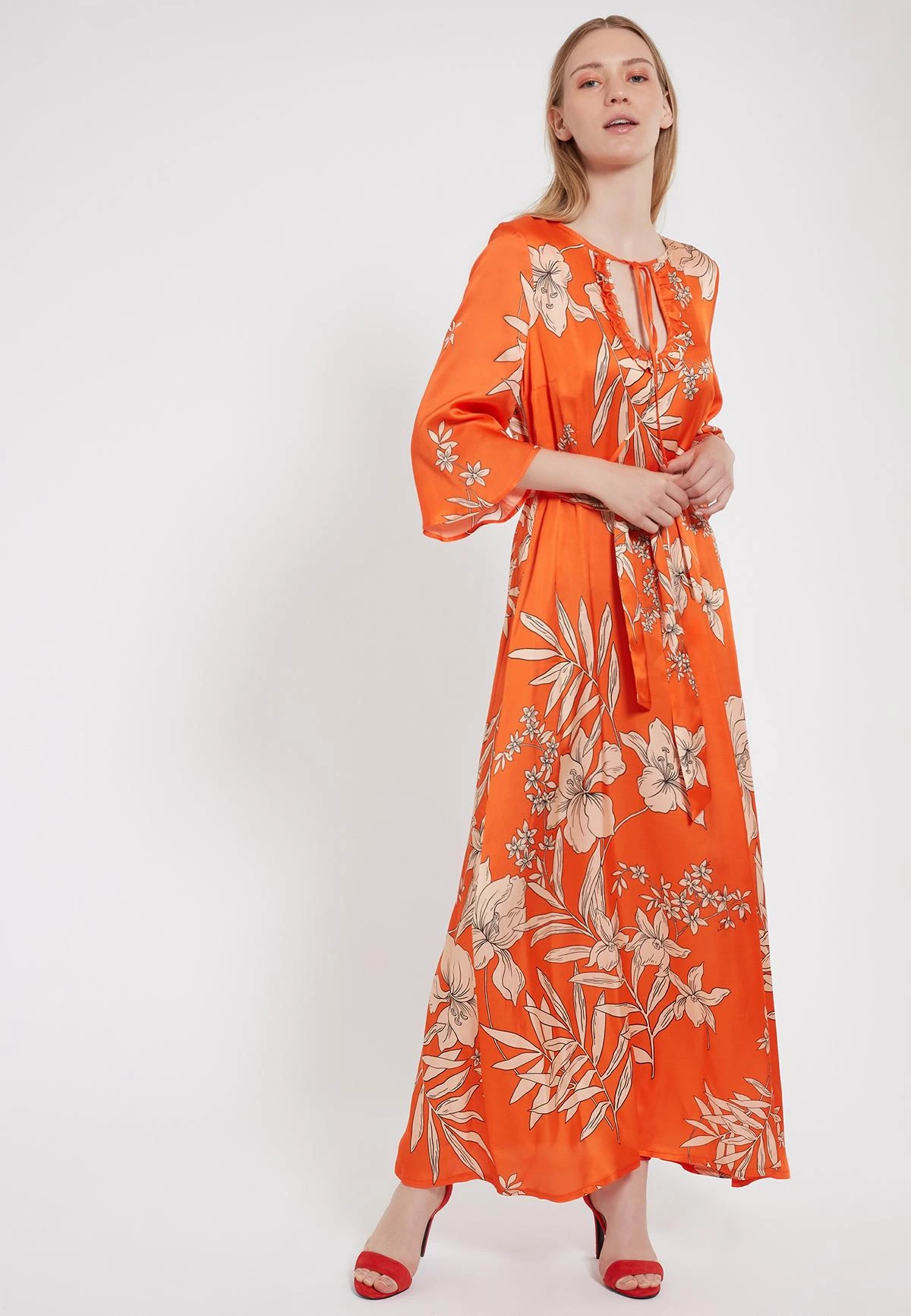 Ana Alcazar Maxi Jurk Ziamo 4 Ana Alcazar Maxi Jurk Ziamo - Afbeelding 2