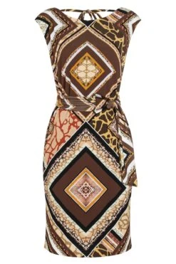 Ana Alcazar Riem Jurk Zinos -JurkChic Verkoop ana alcazar 047734 2894 9101