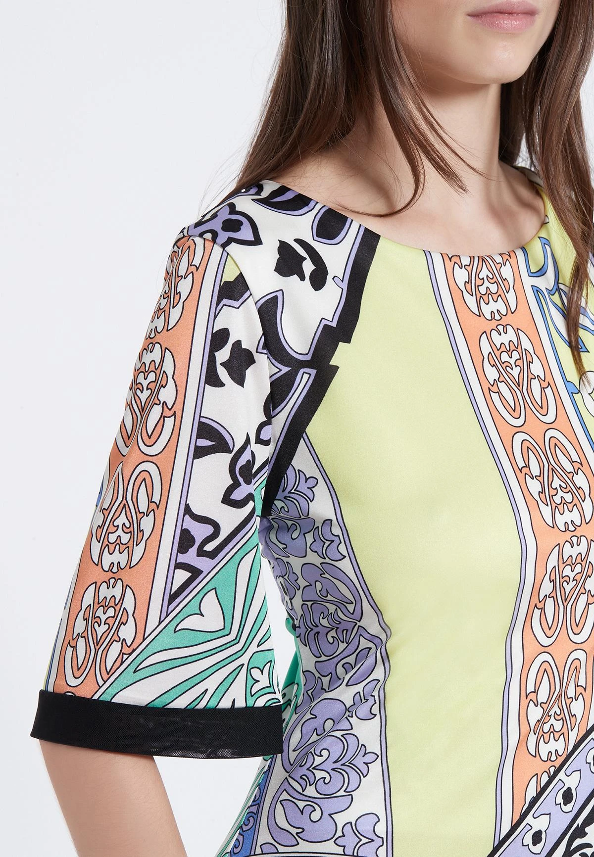 Ana Alcazar Korte Mouwen Jurk Zinis 6 Ana Alcazar Korte Mouwen Jurk Zinis - Afbeelding 4