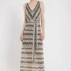 Ana Alcazar Maxi Jurk Zisky -JurkChic Verkoop ana alcazar 047778 2905 9102