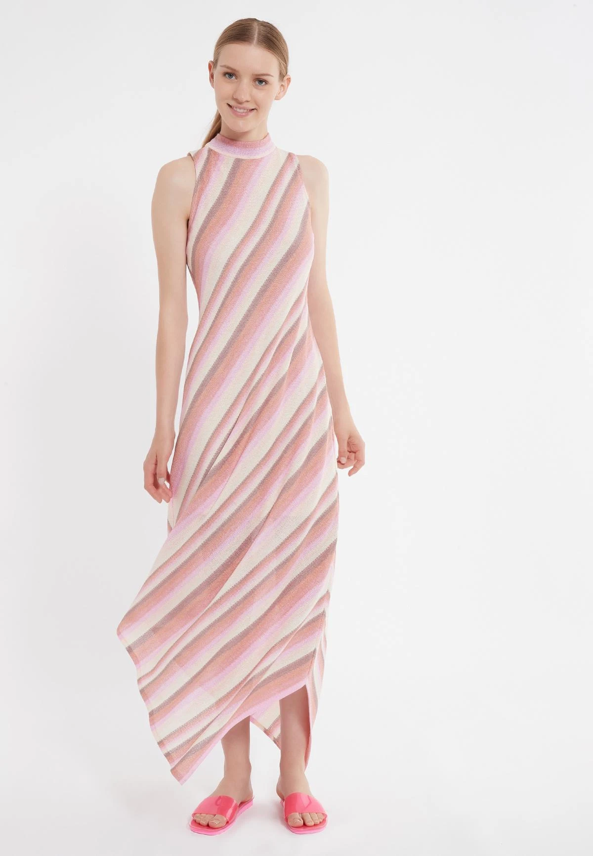 Ana Alcazar Asymmetrishe Jurk Zitma 4 Ana Alcazar Asymmetrishe Jurk Zitma - Afbeelding 2