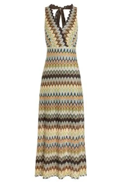 Ana Alcazar Maxi Jurk Zagal -JurkChic Verkoop ana alcazar 047794 2910 9101