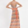 Ana Alcazar Maxi Jurk Zunis -JurkChic Verkoop ana alcazar 047806 2912 9102