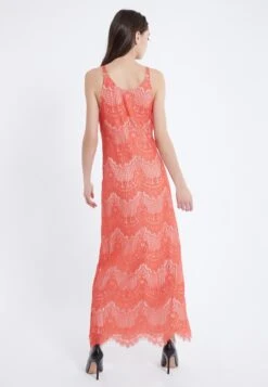 Ana Alcazar Ana Alazar Maxi Jurk Afrea Rood-Wit -JurkChic Verkoop ana alcazar 047830 2923 5075