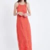 Ana Alcazar Maxi Jurk Afris Rood 2 Ana Alcazar Maxi Jurk Afris Rood -JurkChic Verkoop ana alcazar 047830 29232