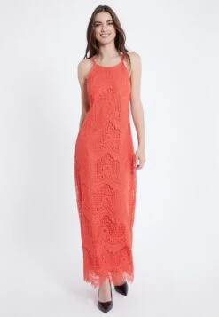 Ana Alcazar Maxi Jurk Afris Rood -JurkChic Verkoop ana alcazar 047830 29233