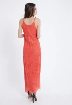 Ana Alcazar Maxi Jurk Afris Rood -JurkChic Verkoop ana alcazar 047830 29235