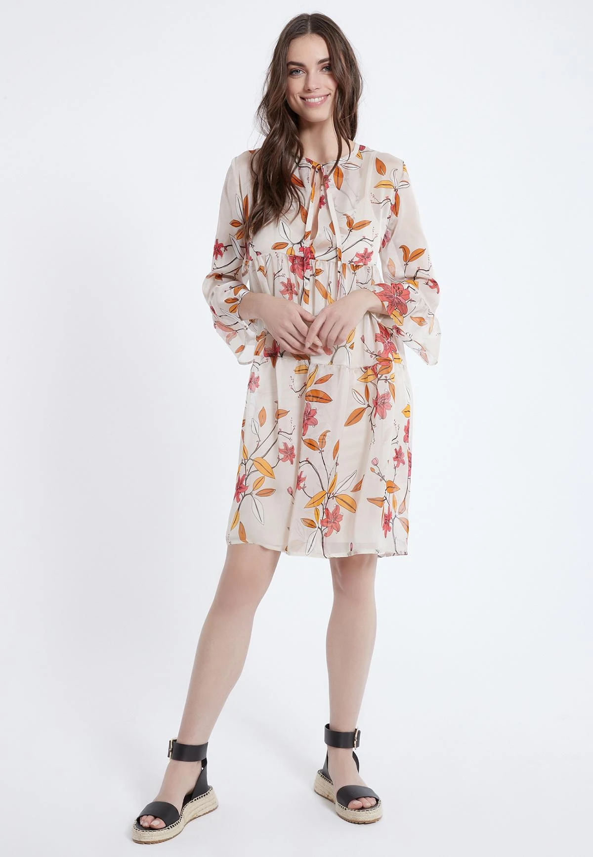 Ana Alcazar Zijden Boho Jurk Almsi 3 Ana Alcazar Zijden Boho Jurk Almsi