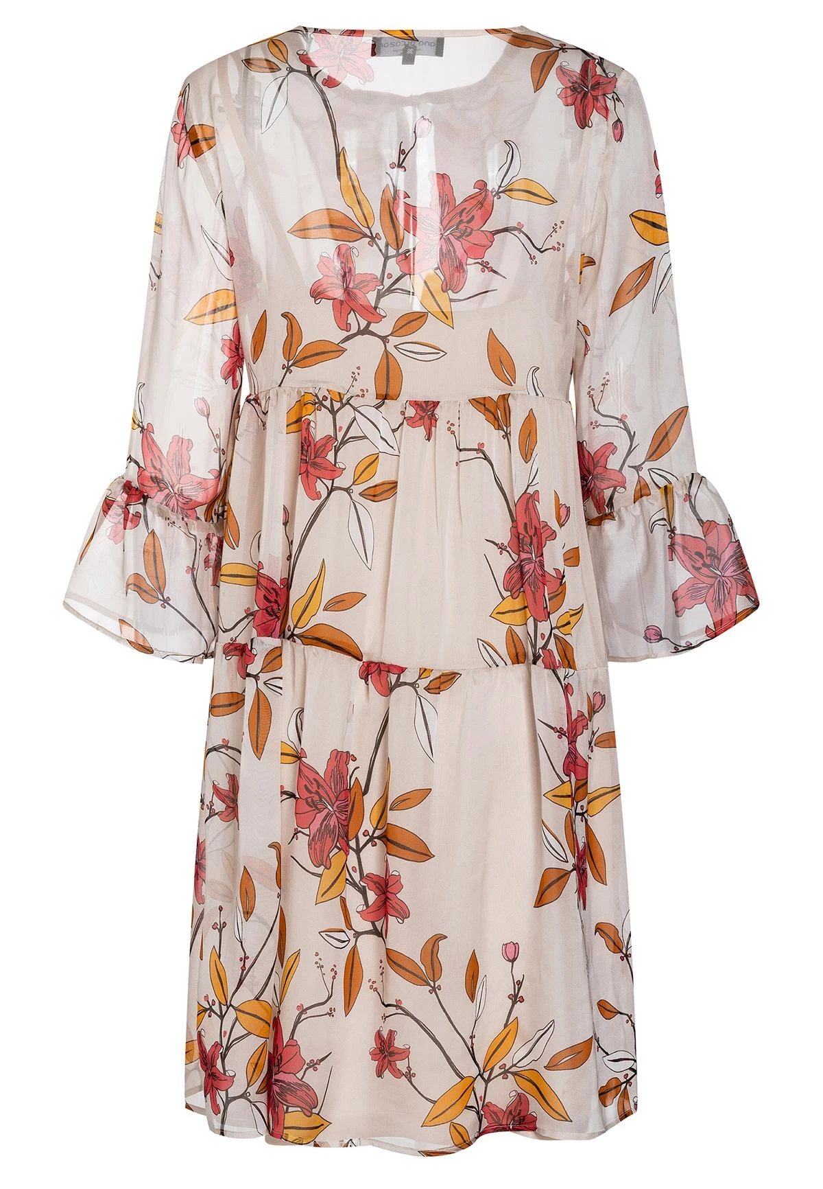 Ana Alcazar Zijden Boho Jurk Almsi 7 Ana Alcazar Zijden Boho Jurk Almsi - Afbeelding 5