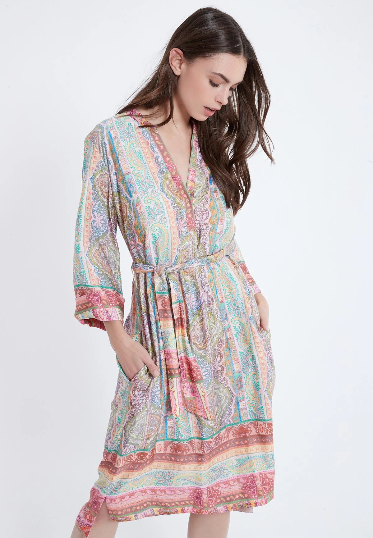 Ana Alcazar Blouse Jurk Amyne 4 Ana Alcazar Blouse Jurk Amyne - Afbeelding 2
