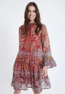 Ana Alcazar Korte Boho Jurk Apyle -JurkChic Verkoop ana alcazar 047860 29324