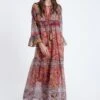 Ana Alcazar Maxi Boho Jurk Apmel -JurkChic Verkoop ana alcazar 047862 29322