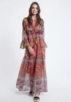 Ana Alcazar Maxi Boho Jurk Apmel