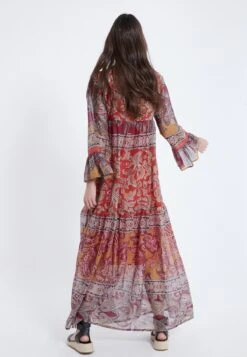 Ana Alcazar Maxi Boho Jurk Apmel -JurkChic Verkoop ana alcazar 047862 29324