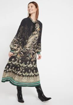 Ana Alcazar Midi Jurk Balmy -JurkChic Verkoop ana alcazar 048053 29663