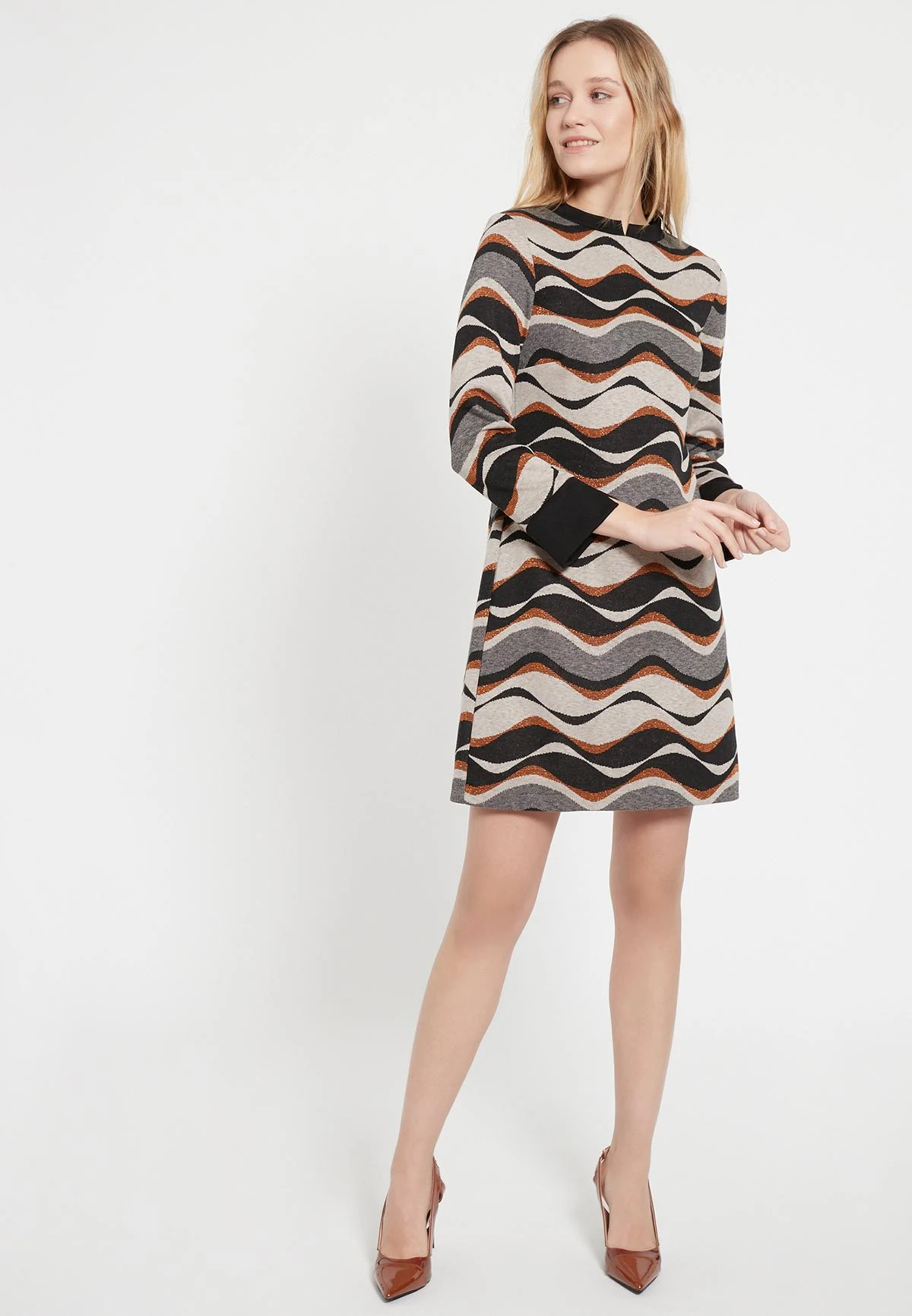 Ana Alcazar A-Lijn Jurk Befte 3 Ana Alcazar A-Lijn Jurk Befte