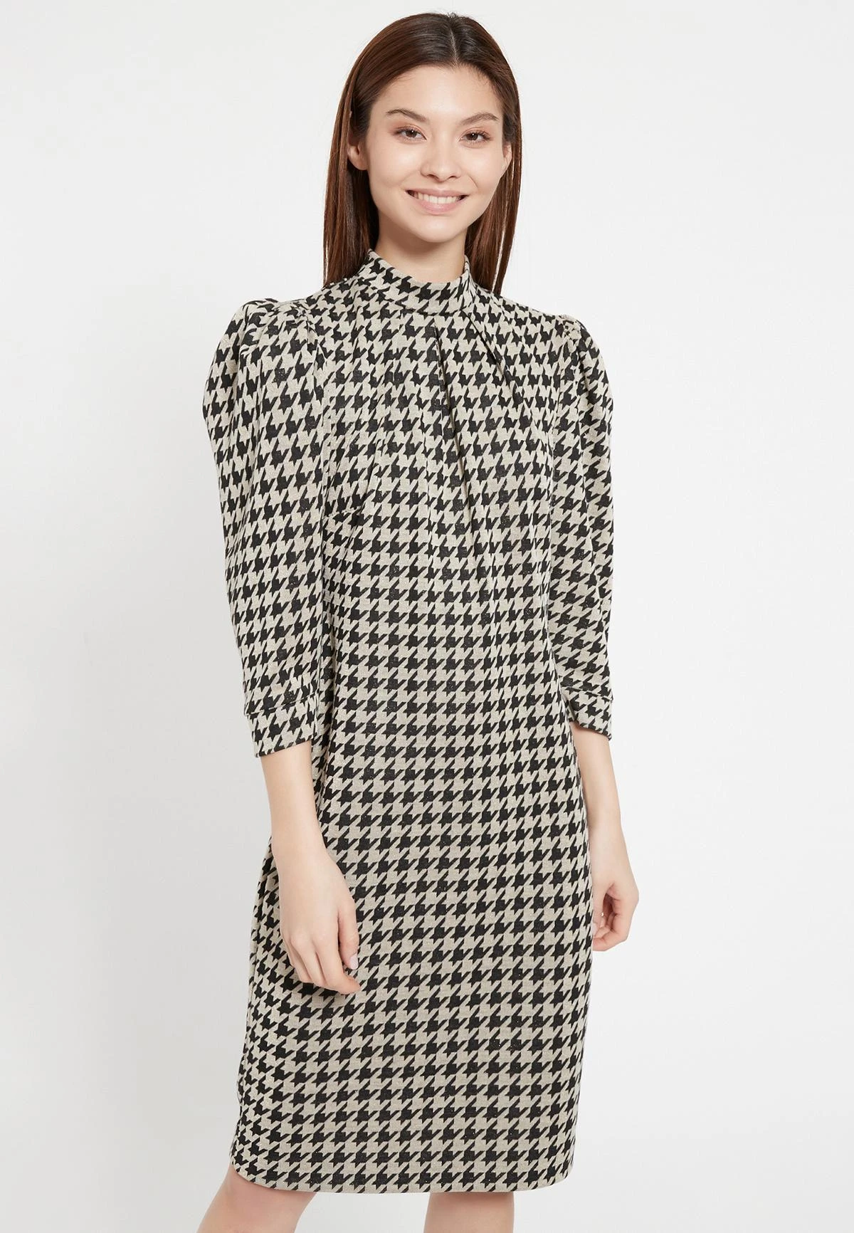 Ana Alcazar Pofmouw Jurk Beiby 4 Ana Alcazar Pofmouw Jurk Beiby - Afbeelding 2