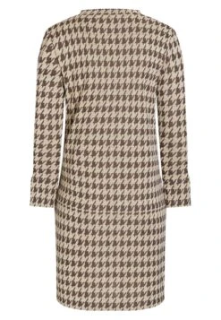 Ana Alcazar Houndstooth Jurk Beipy 14 Ana Alcazar Houndstooth Jurk Beipy -JurkChic Verkoop ana alcazar 048126 2979 8007