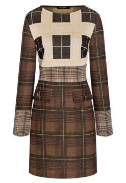 Ana Alcazar Geruite Jurk Belly -JurkChic Verkoop ana alcazar 048143 29841