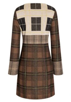 Ana Alcazar Geruite Jurk Belly -JurkChic Verkoop ana alcazar 048143 29846