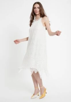 Ana Alcazar Neckholder Jurk Cafis -JurkChic Verkoop ana alcazar 048246 3016 7103