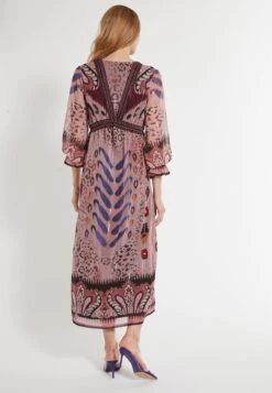Ana Alcazar Lange Hippie Jurk Cava -JurkChic Verkoop ana alcazar 048311 3034 9115