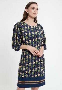 Ana Alcazar Pofmouwen Jurk Cedyla -JurkChic Verkoop ana alcazar 048339 3041 9104