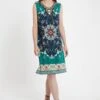 Ana Alcazar Print Jurk Cehas -JurkChic Verkoop ana alcazar 048348 3043 9102