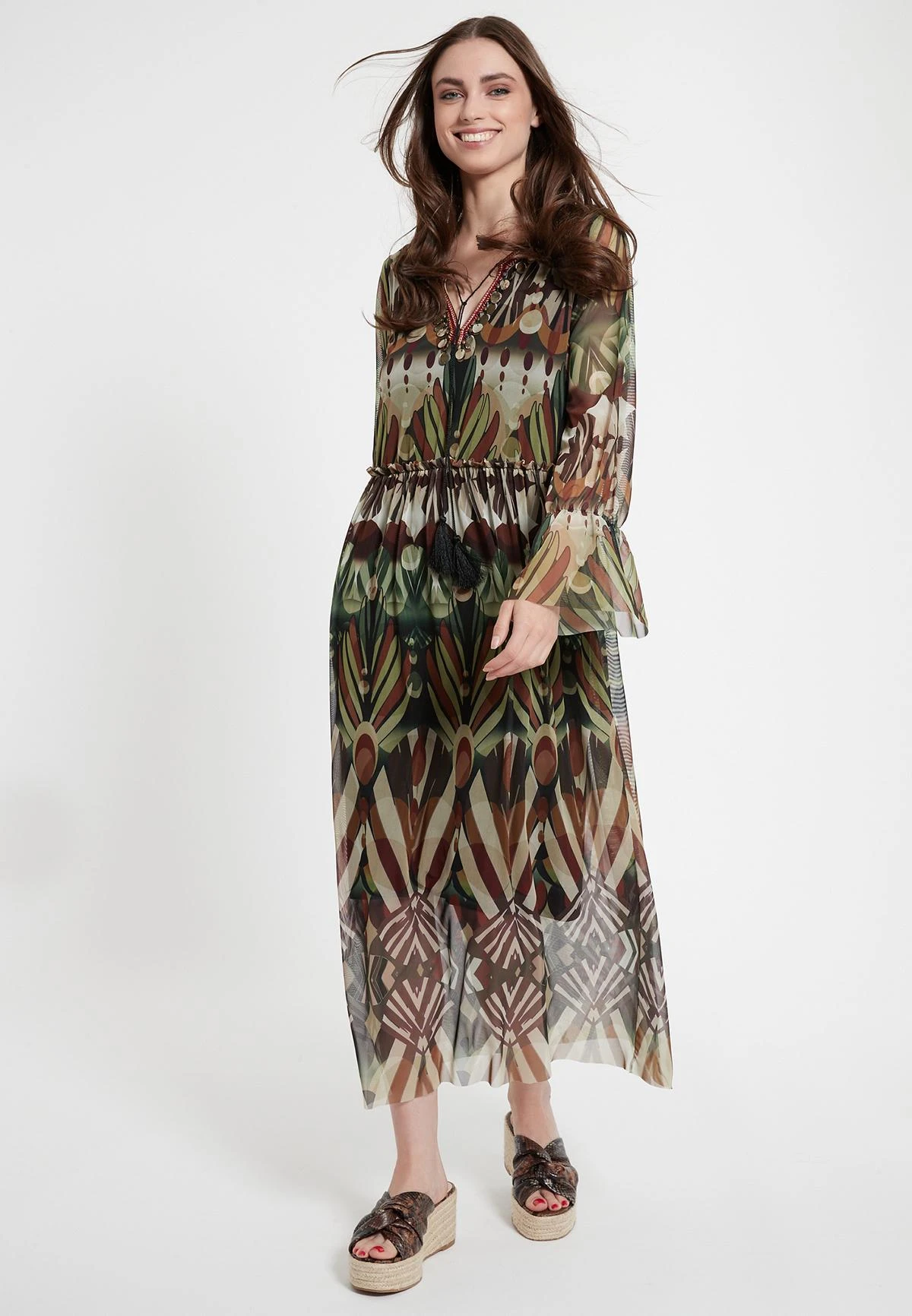 Ana Alcazar Maxi Jurk Ceosi 3 Ana Alcazar Maxi Jurk Ceosi