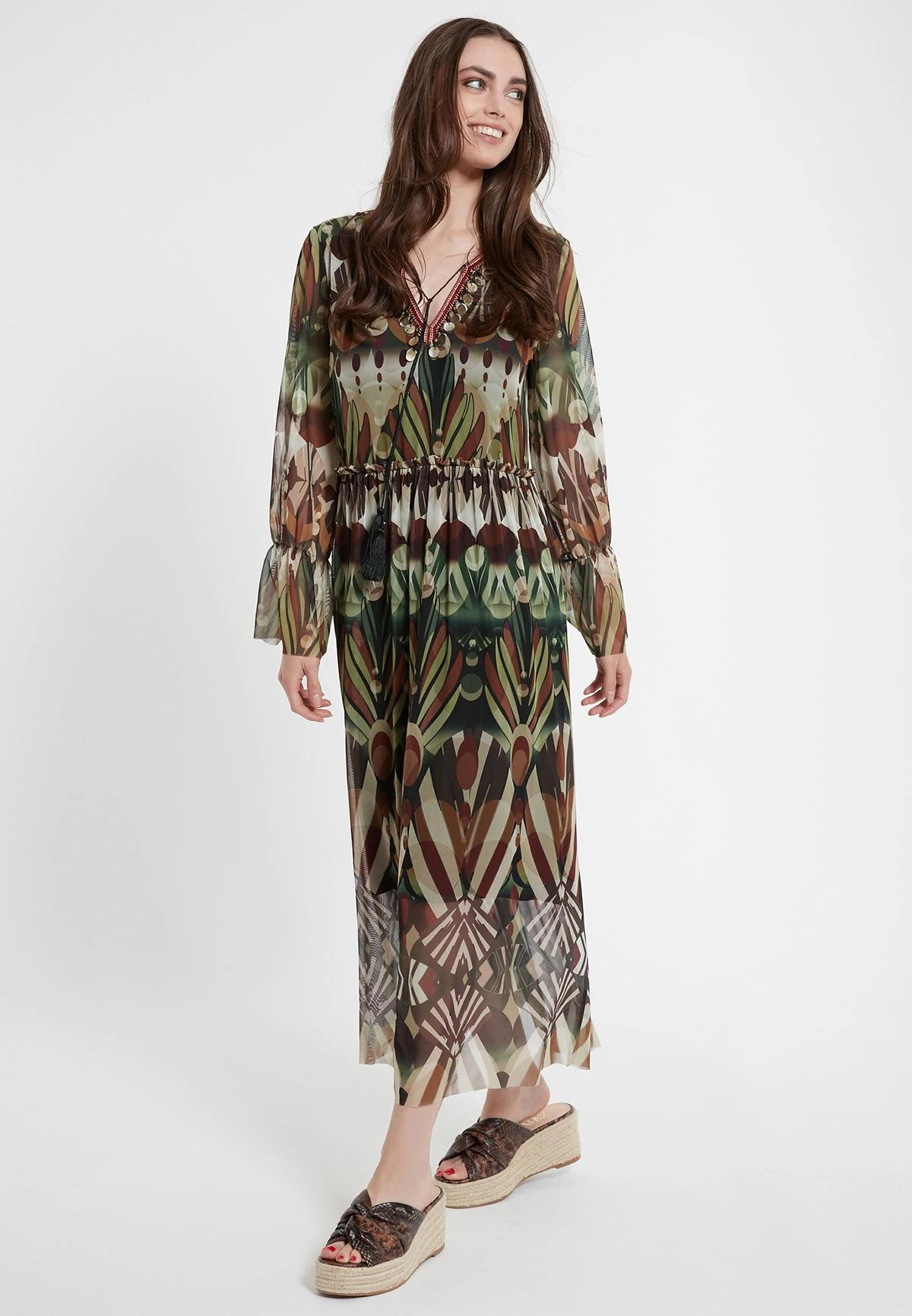 Ana Alcazar Maxi Jurk Ceosi 4 Ana Alcazar Maxi Jurk Ceosi - Afbeelding 2