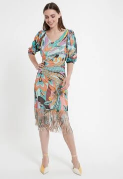 Ana Alcazar Franjes Jurk Cepal