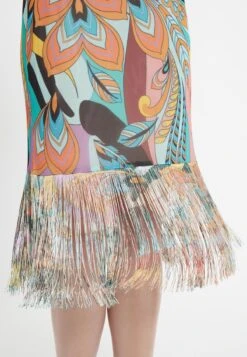 Ana Alcazar Franjes Jurk Cepal -JurkChic Verkoop ana alcazar 048393 3054 9106