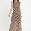 Ana Alcazar Maxi Jurk Cerla -JurkChic Verkoop ana alcazar 048406 3057 9102