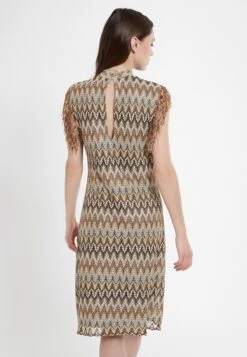 Ana Alcazar Franjes Jurk Ciba -JurkChic Verkoop ana alcazar 048412 3059 9105