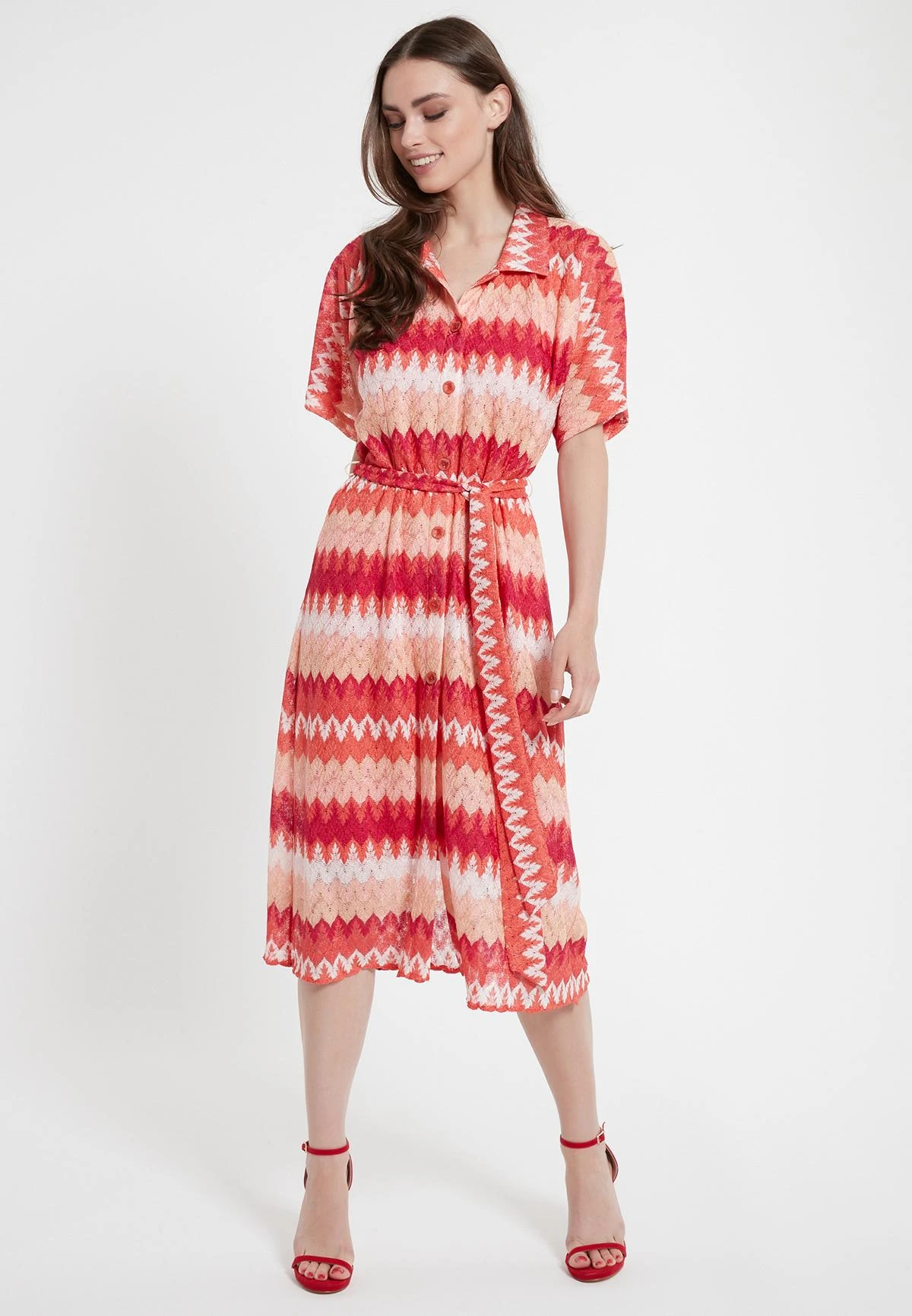 Ana Alcazar Shirt Jurk Cimsy 4 Ana Alcazar Shirt Jurk Cimsy - Afbeelding 2