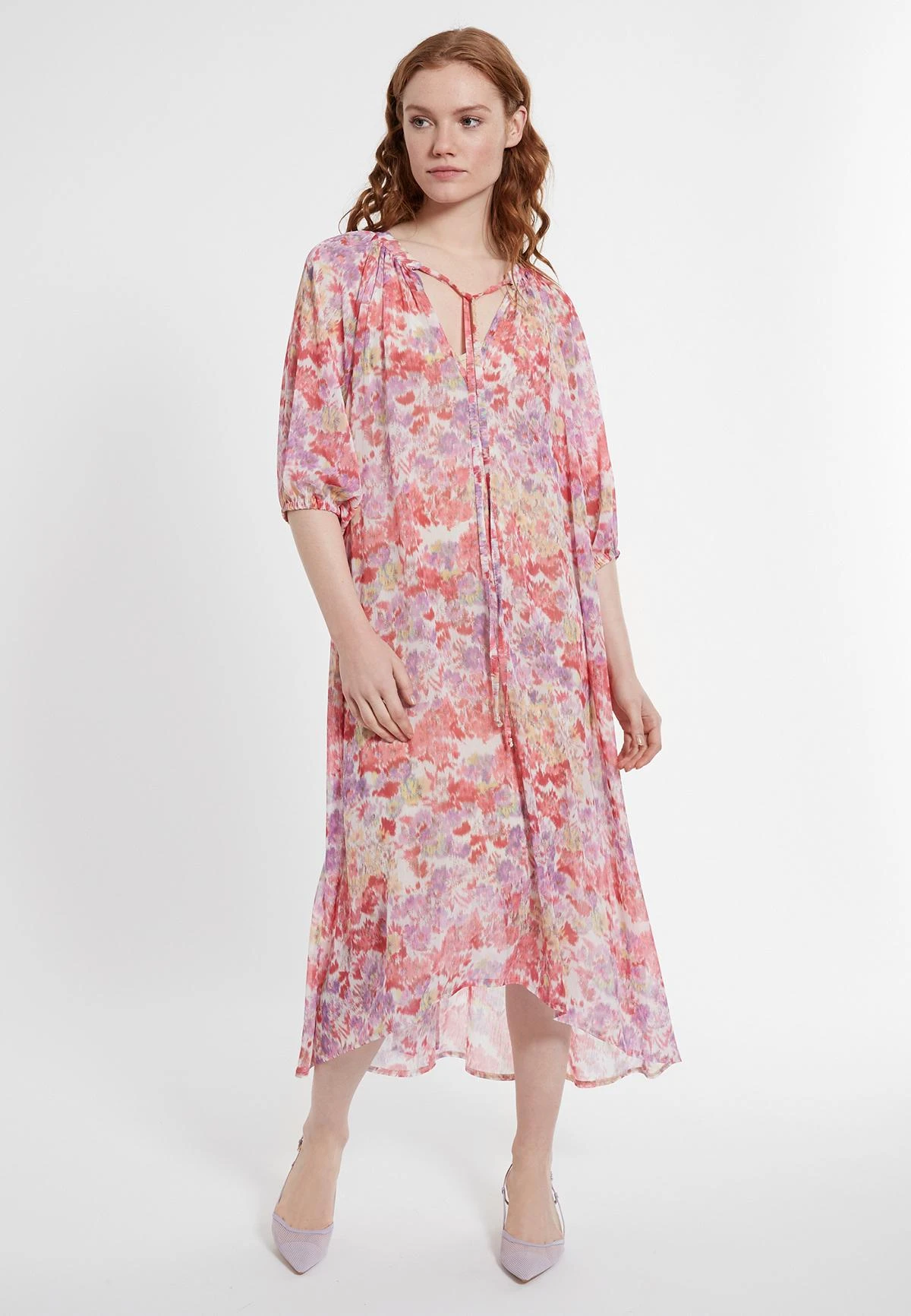 Ana Alcazar Midi Jurk Deana 3 Ana Alcazar Midi Jurk Deana