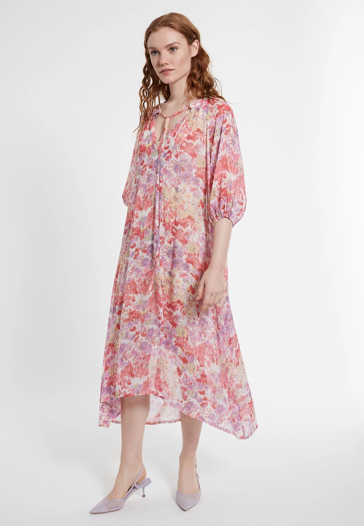 Ana Alcazar Midi Jurk Deana 4 Ana Alcazar Midi Jurk Deana - Afbeelding 2