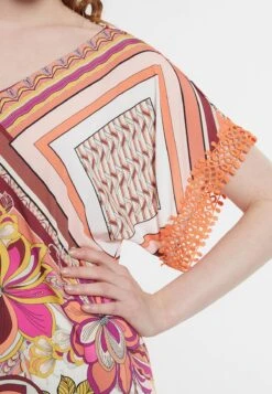 Ana Alcazar Korte Mouwen Jurk Durelis -JurkChic Verkoop ana alcazar 048524 30907