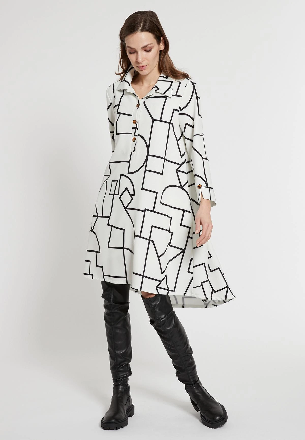 Ana Alcazar Swingende Jurk 3 Ana Alcazar Swingende Jurk