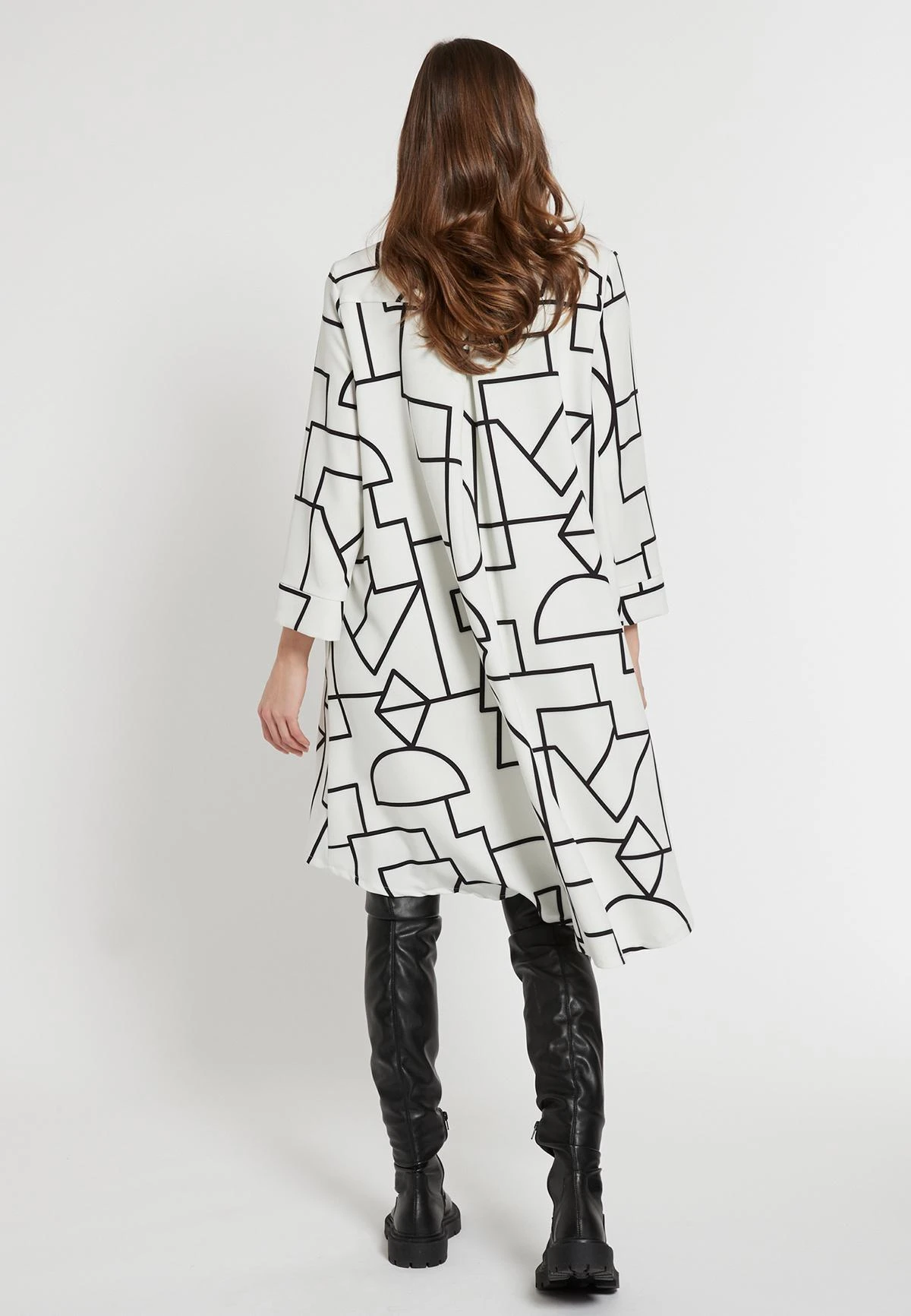 Ana Alcazar Swingende Jurk 5 Ana Alcazar Swingende Jurk - Afbeelding 3