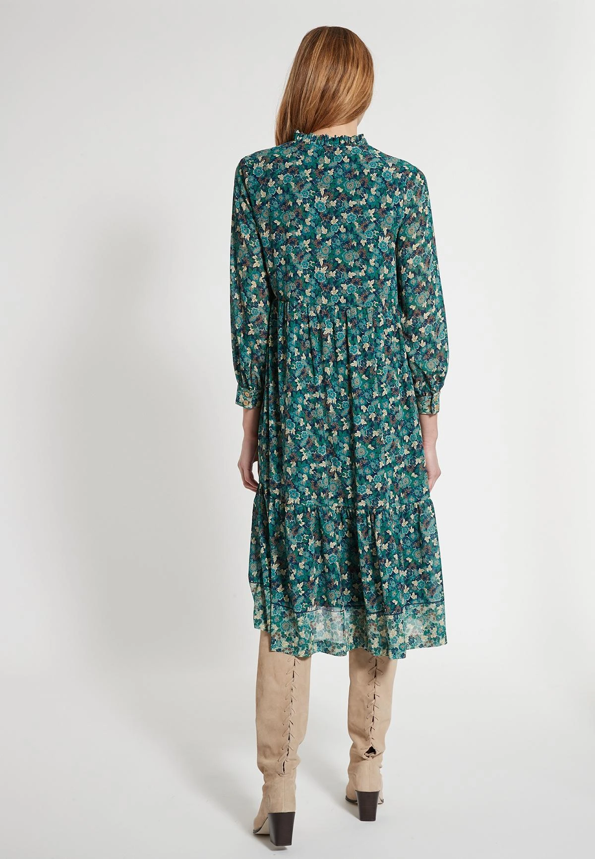 Ana Alcazar Midi Jurk Efane 5 Ana Alcazar Midi Jurk Efane - Afbeelding 3