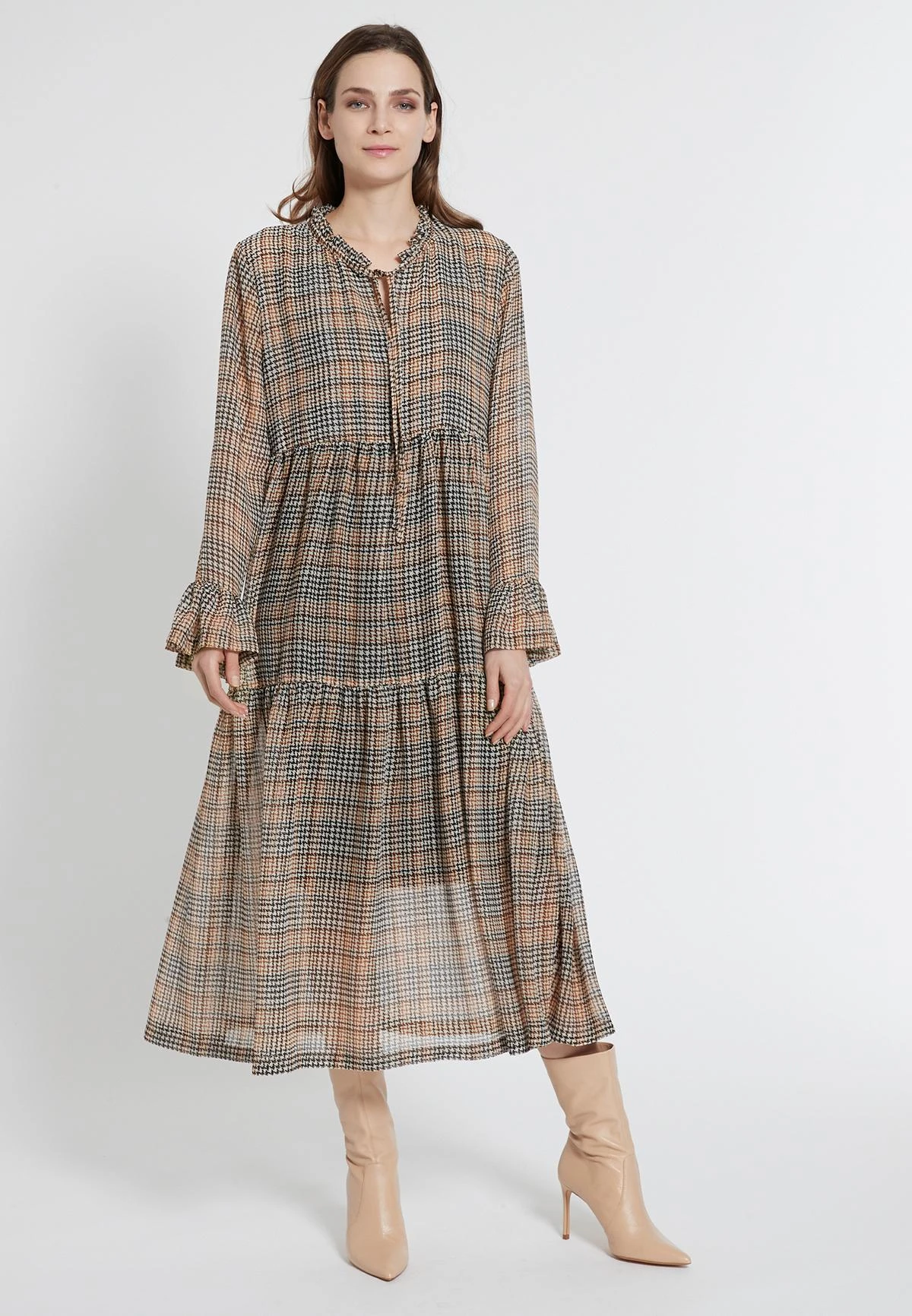 Ana Alcazar Midi Jurk Effme 3 Ana Alcazar Midi Jurk Effme