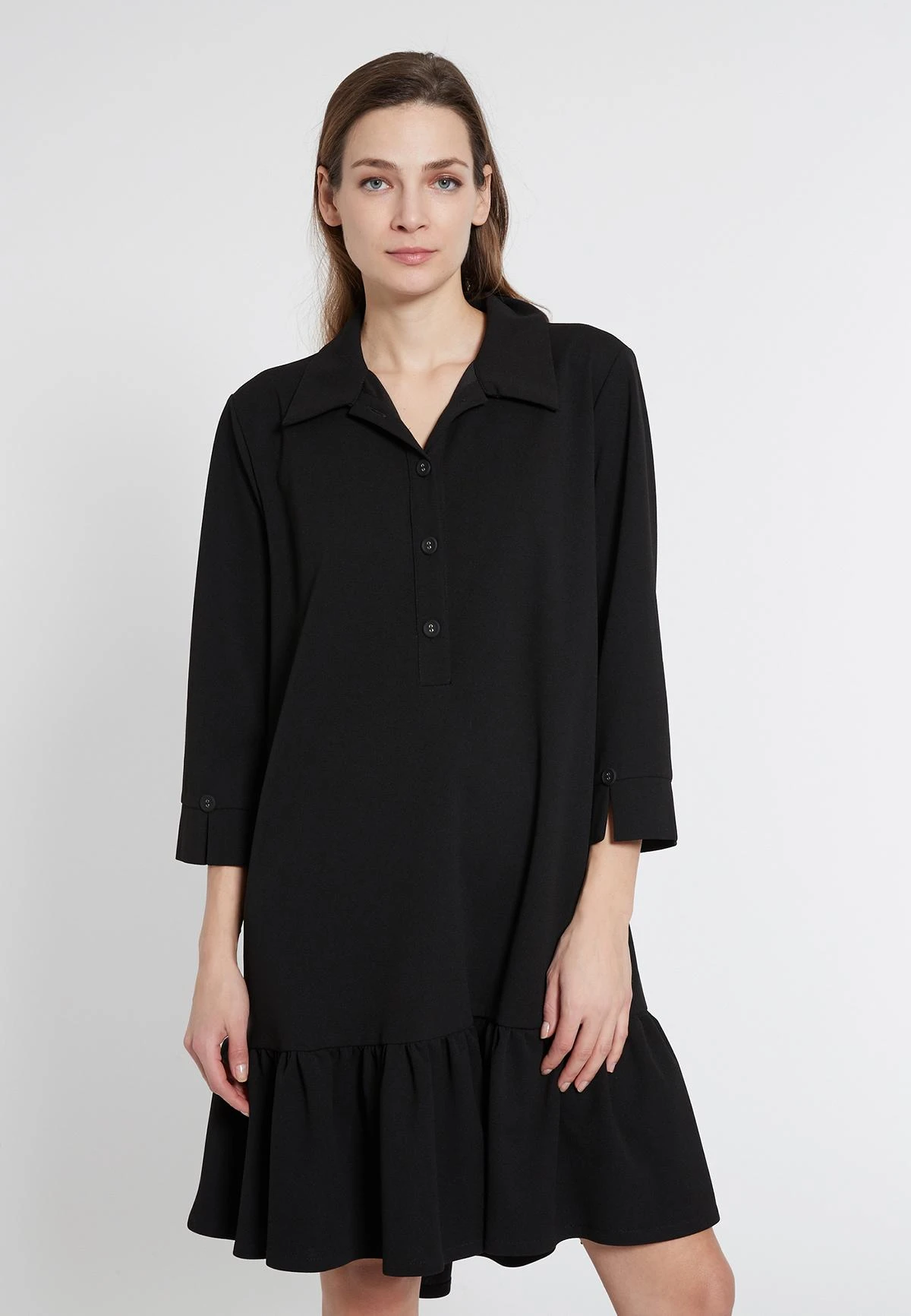 Ana Alcazar Overhemd Jurk Elby 4 Ana Alcazar Overhemd Jurk Elby - Afbeelding 2