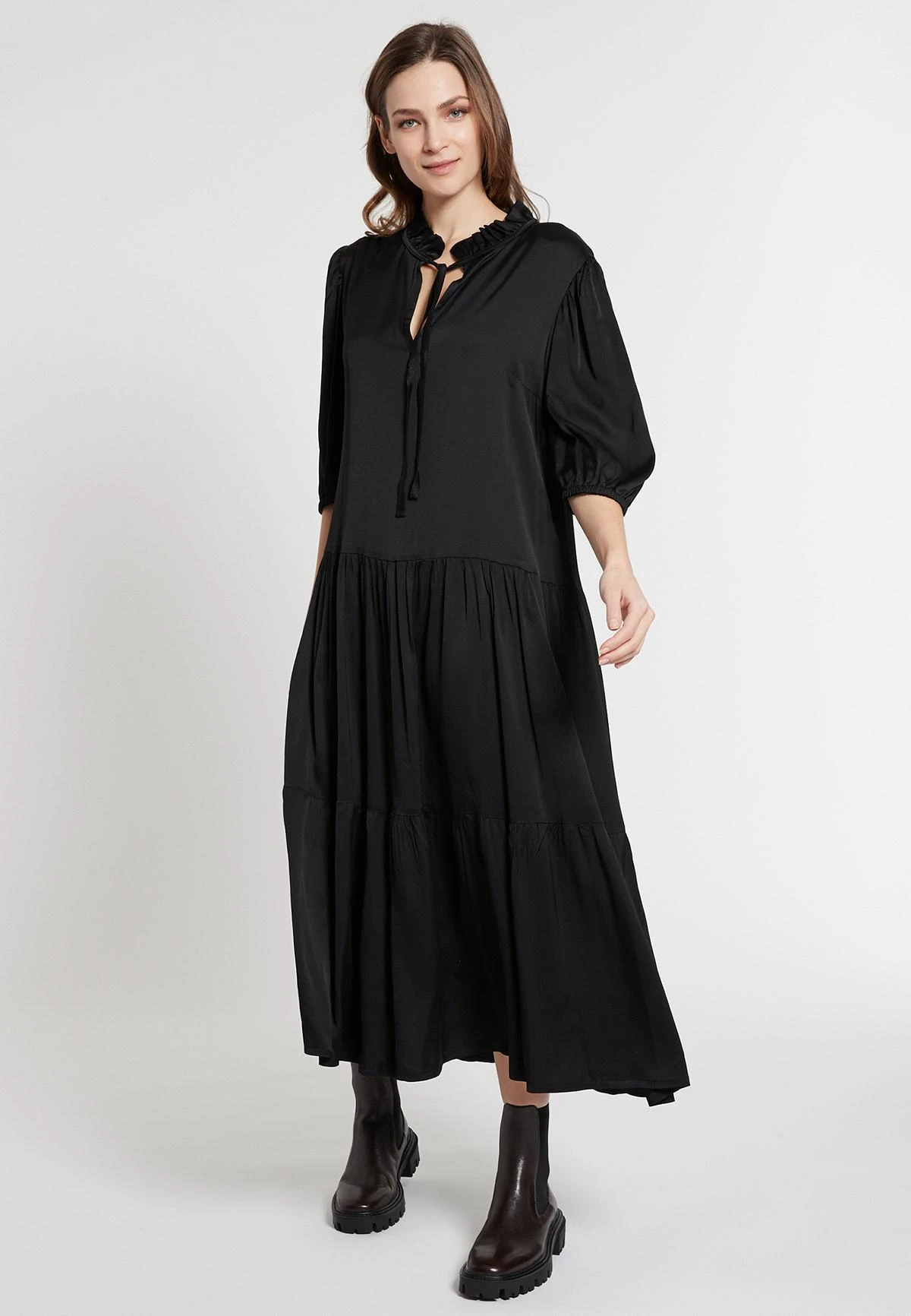 Ana Alcazar Midi Jurk Ekyma 4 Ana Alcazar Midi Jurk Ekyma - Afbeelding 2