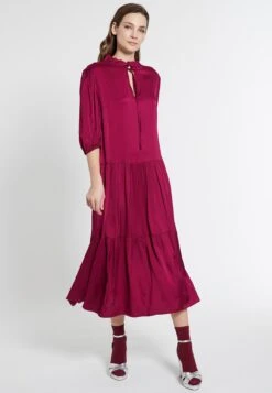 Ana Alcazar Satin Jurk Ekimy -JurkChic Verkoop ana alcazar 048648 3122 5303