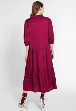 Ana Alcazar Satin Jurk Ekimy -JurkChic Verkoop ana alcazar 048648 3122 5304