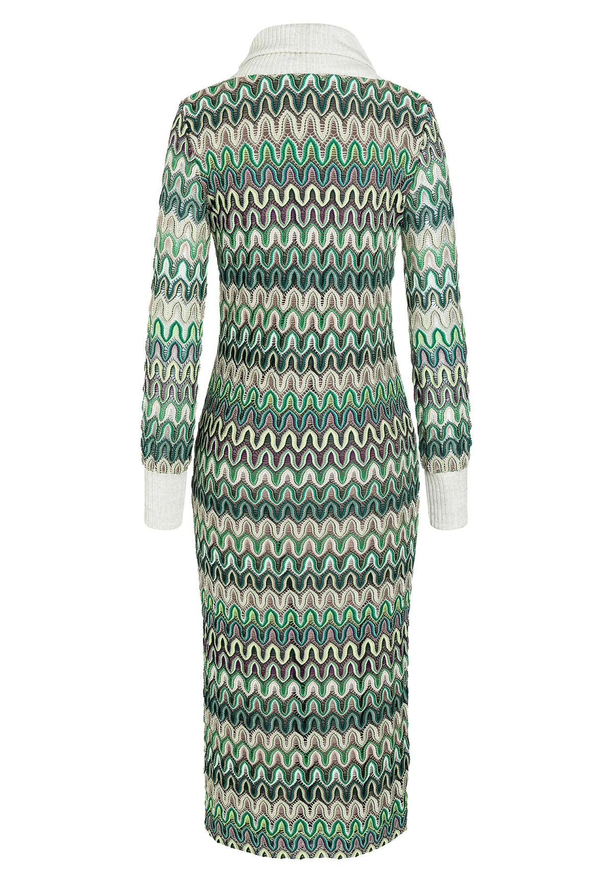 Ana Alcazar Gebreide Jurk Etali 7 Ana Alcazar Gebreide Jurk Etali - Afbeelding 5